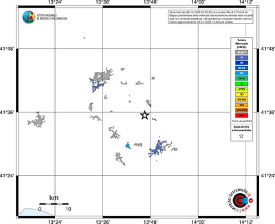 Mappa MCS - territori località