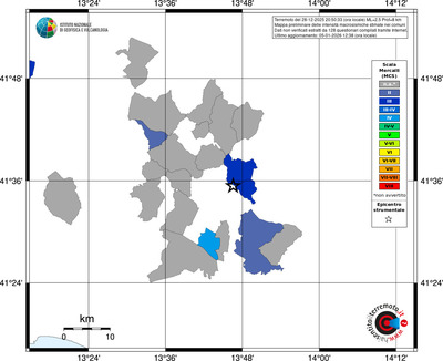 Mappa MCS - territori comuni
