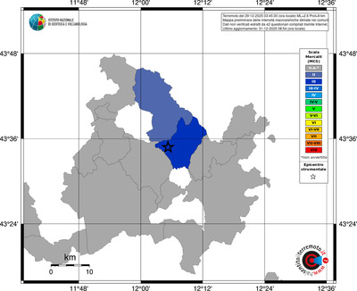 Mappa MCS - territori comuni