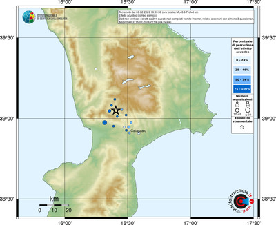 Mappa comuni con almeno 3 questionari