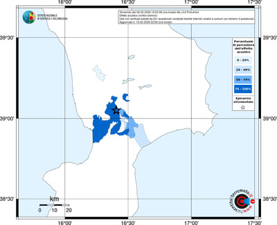 Mappa territorio comunale con almeno 3 questionari