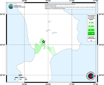 Mappa territorio comunale con almeno 3 questionari