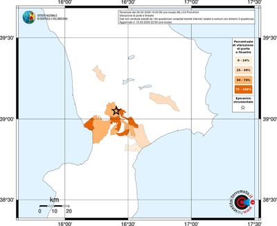Mappa territorio comunale con almeno 3 questionari