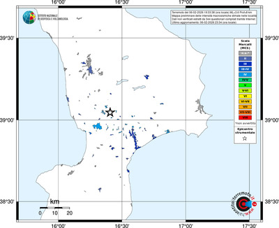Mappa MCS - territori località