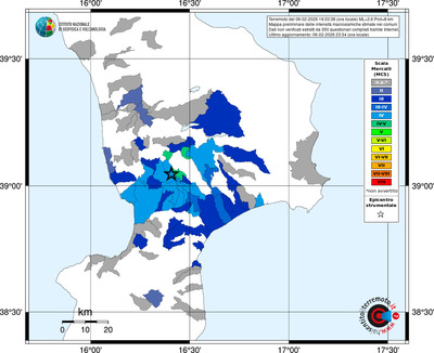 Mappa MCS - territori comuni