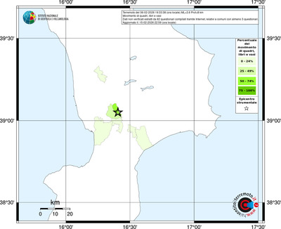 Mappa territorio comunale con almeno 3 questionari