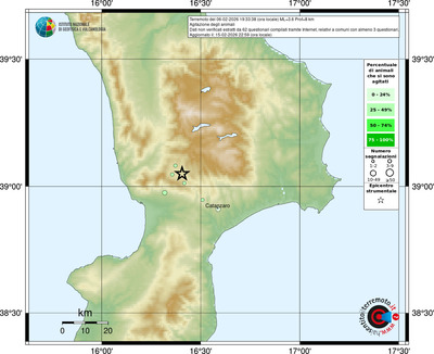 Mappa comuni con almeno 3 questionari