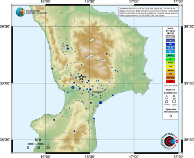 Mappa EMS - località