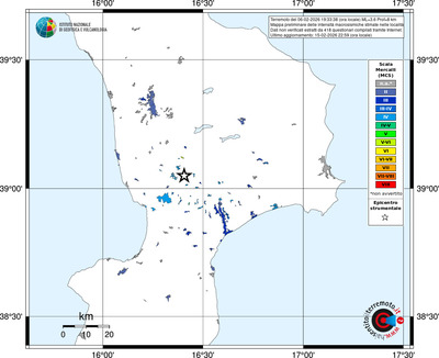 Mappa MCS - territori località