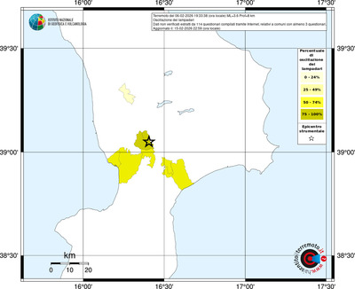 Mappa territorio comunale con almeno 3 questionari