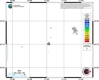 Mappa EMS - territori località