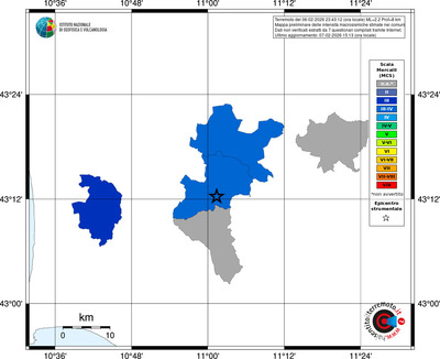 Mappa MCS - territori comuni