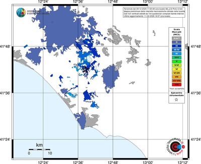 Mappa MCS - territori località