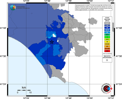 Mappa MCS - territori comuni