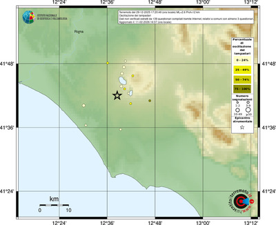 Mappa comuni con almeno 3 questionari