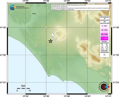 Mappa comuni con almeno 3 questionari