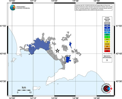 Mappa MCS - territori località