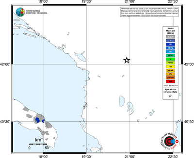 Mappa MCS - territori comuni