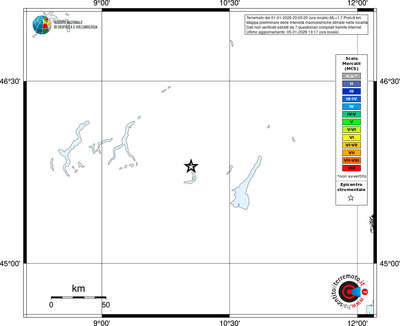 Mappa MCS - territori località