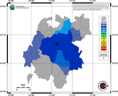 Mappa MCS - territori comuni