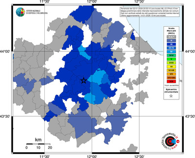 Mappa MCS - territori comuni