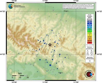 Mappa EMS - località