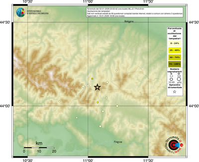 Mappa comuni con almeno 3 questionari