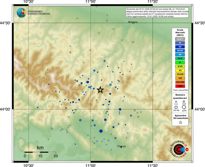 Mappa MCS - località