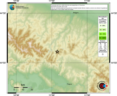 Mappa comuni con almeno 3 questionari