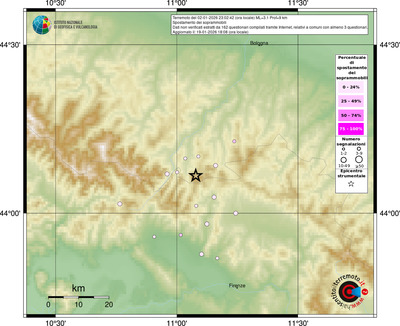 Mappa comuni con almeno 3 questionari