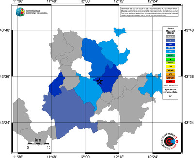 Mappa MCS - territori comuni