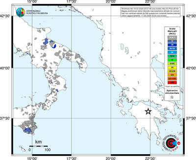 Mappa MCS - territori comuni