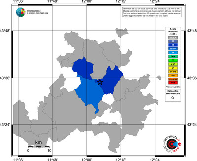 Mappa MCS - territori comuni