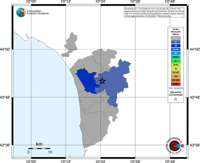 Mappa MCS - territori comuni