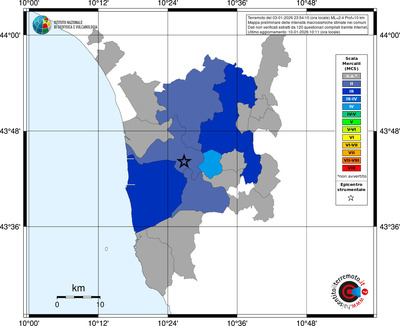 Mappa MCS - territori comuni