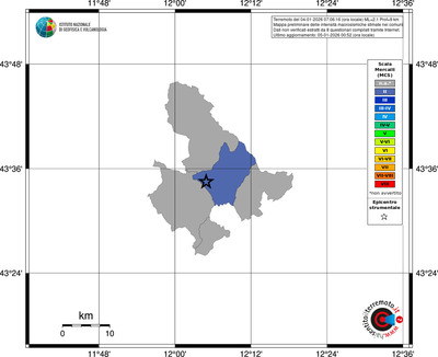 Mappa MCS - territori comuni