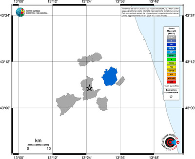 Mappa MCS - territori comuni