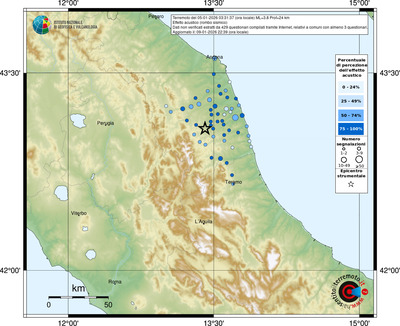 Mappa comuni con almeno 3 questionari