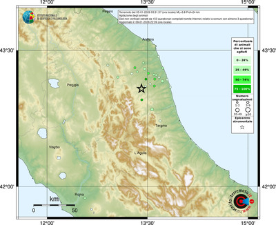 Mappa comuni con almeno 3 questionari