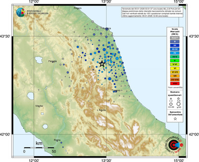 Risentimento macrosismico MCS