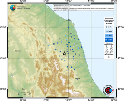 Mappa comuni con almeno 3 questionari