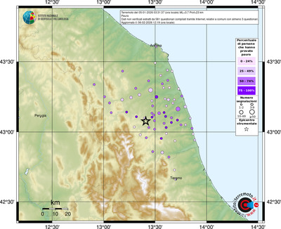 Mappa comuni con almeno 3 questionari