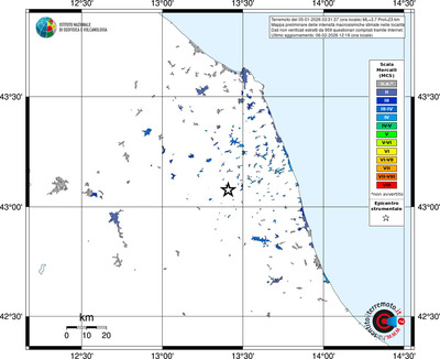 Mappa MCS - territori località