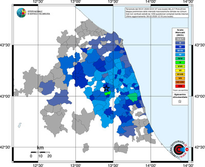 Mappa MCS - territori comuni