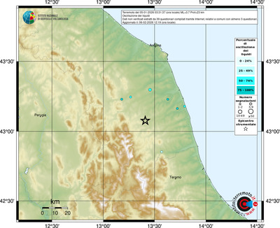 Mappa comuni con almeno 3 questionari