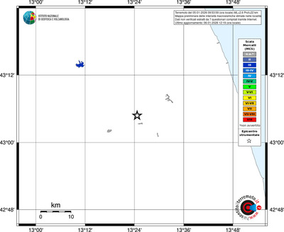 Mappa MCS - territori località