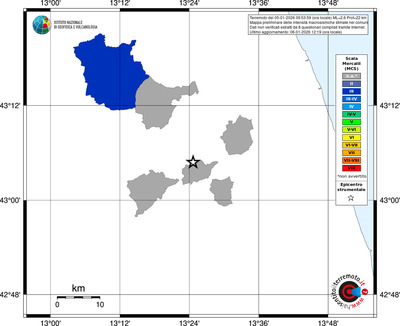 Mappa MCS - territori comuni