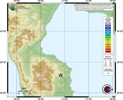 Mappa EMS - località