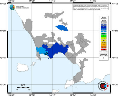 Mappa EMS - territori comuni
