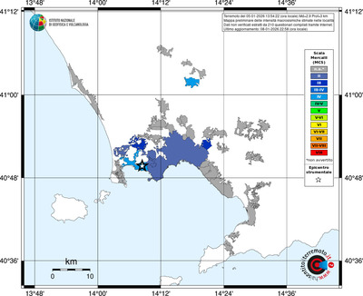 Mappa MCS - territori località